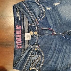 Like NEW Women's Hydraulic Jeans sz 7/8 x 34"